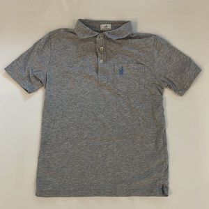 Two Johnnie-O boys 7 polos (blue and grey)